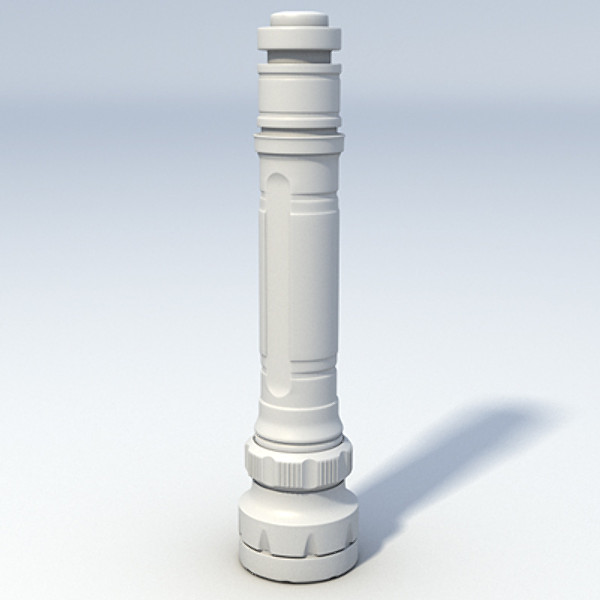 3ds max flashlight surefire - Flashlight by andyjaggy