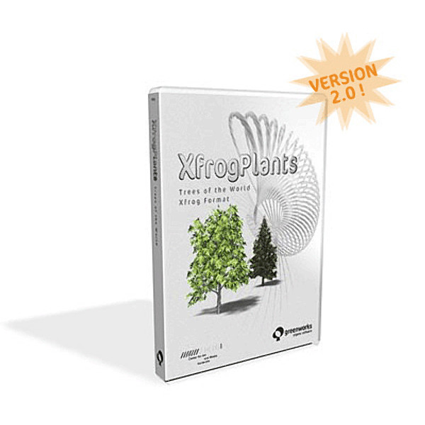 basic trees dvd xfrogplants 3d model - XFrogPlants Basic Trees DVD by xfrog