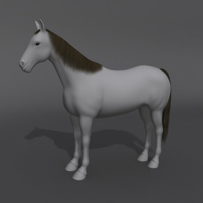 3d horse animals lightwave model - Horse 3d Model by Bitmapworld