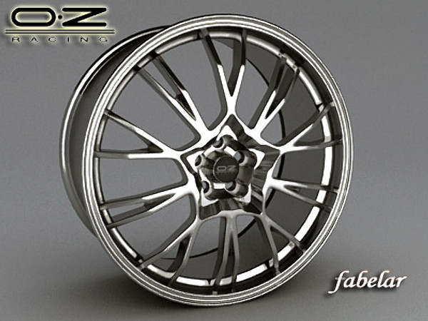 3d oz rims botticelli model - OZ Botticelli rims by fabelar