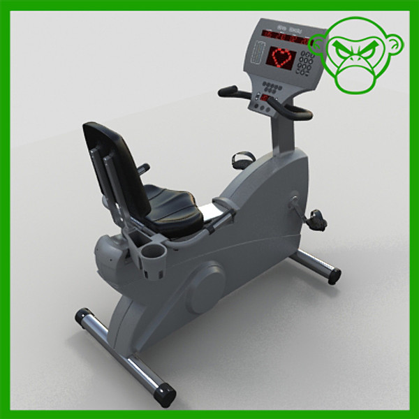 3ds exercise bike sitting - exercise bike sitting by monkeyodoom