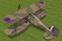 3d model gloster gladiator fighter