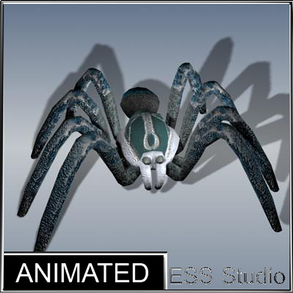 cobalt tarantula animation max - Cobalt Tarantula Animated by ESS Studio