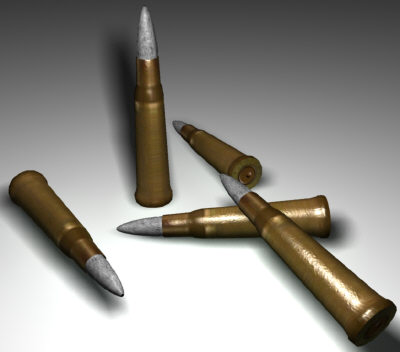 rifle bullets 3ds - Bullets by aliasnull