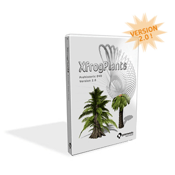 3ds max prehistoric trees plants dvd - XfrogPlants Prehistoric DVD by xfrog