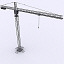 Tower crane 3ds