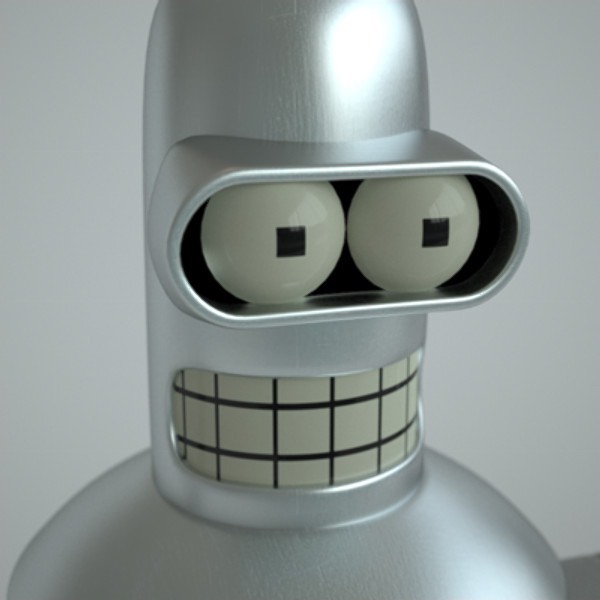 obj bender futurama - Bender by bLAZER76