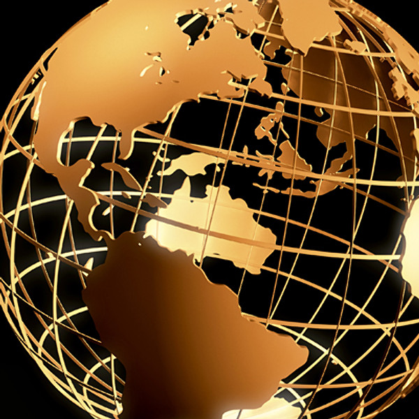 3d caged globe model - Framed Globe by Marketing Arts Group