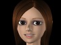 girl anime 3d max