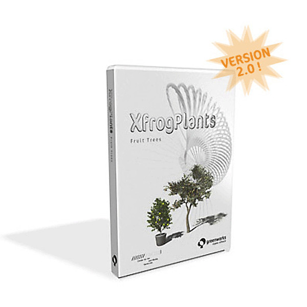 3d model trees fruit dvd plant - XfrogPlants Fruit Trees DVD by xfrog