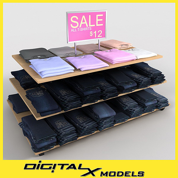 women s jeans table 3d max - women
