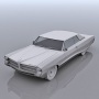 3ds max pontiac bonneville 1965