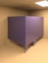 Toilet Partition - Floor Mounted - Long - Wall Based