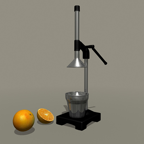 3d model press orange - press_orange_3dsmax2008.zip by krysto