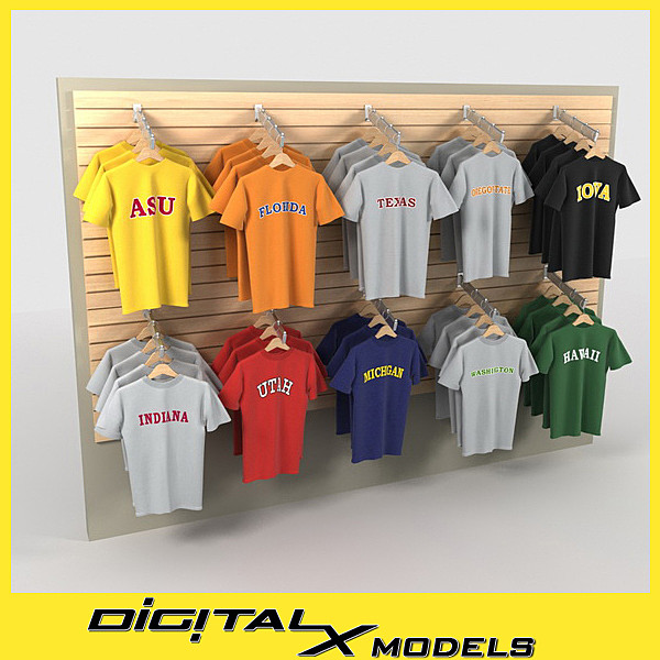 obj t-shirt wall shirts - t-shirt wall by DigitalX
