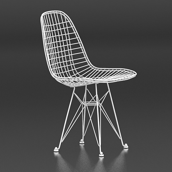 3d eames wire chair model - Eames Wire Chair by Brian Zero