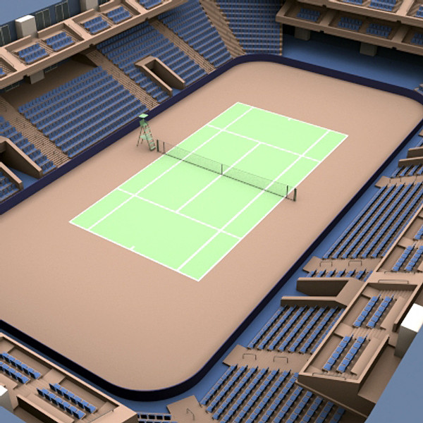 3d tennis arena - Tennis Arena by scripter