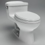 toto bristol ms866114 toilet 3d model