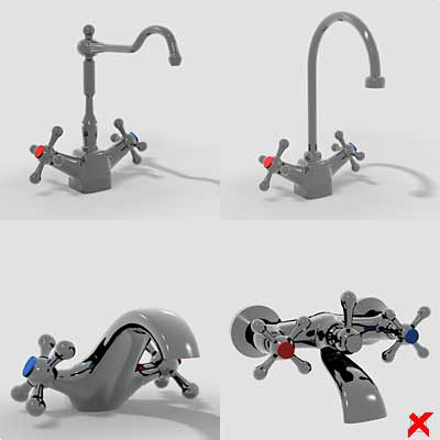max faucet tap - Faucet001_max.ZIP by Fworx