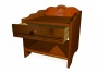 3d bedside table furniture model