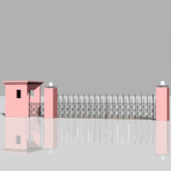 main entry 3d model - Main Entry_05 by sabah_au