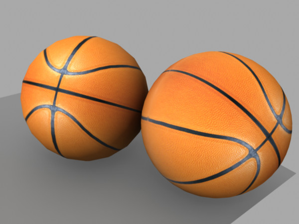 basketball ball basket 3ds - basketball by Ruski_xx