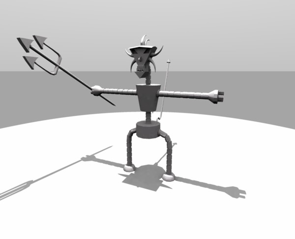 robot enemy 3ds free - RobotDevil by fusedgore