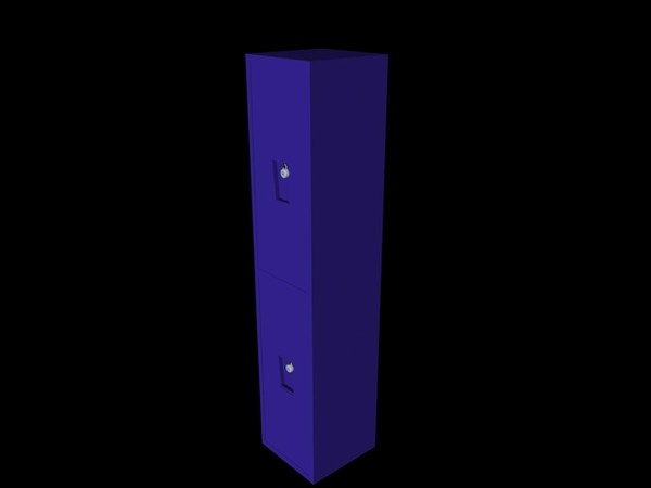 locker pad locks 3d model - locker final.c4d by Doolodes