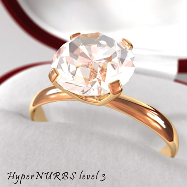 diamond ring c4d - Diamond Ring by CG ARTStudio