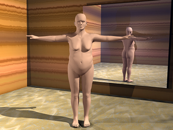 3d fat model - wmnfat.obj by Wanderley