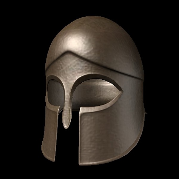 corinthian helmet 3d model - Corinthian Helmet by mostlysquare