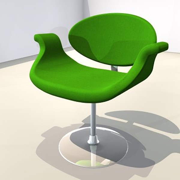 chair green 3ds free - chair green by GTTB