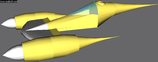 3d naboo fighter model - Naboo Fighter by Moocow 161