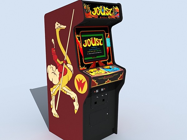 3ds max joust arcade - joust arcade by monkeyodoom