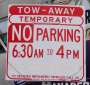Tow Away Sign