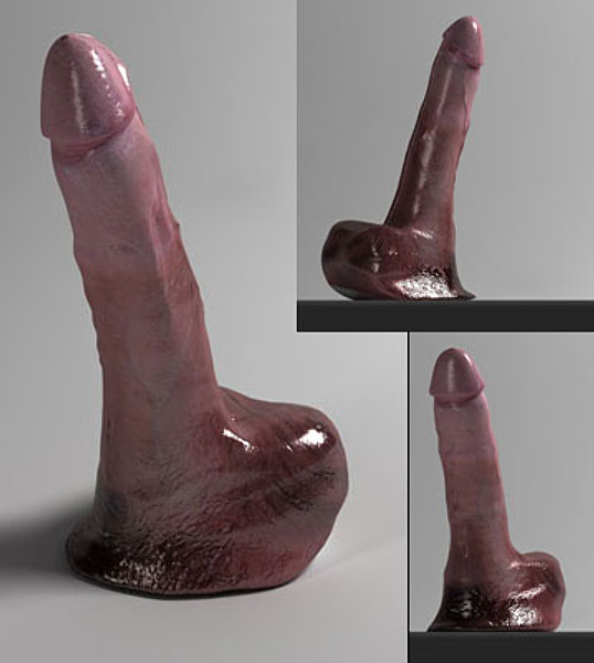 3dsmax penis dildo - Penis by BARAKA