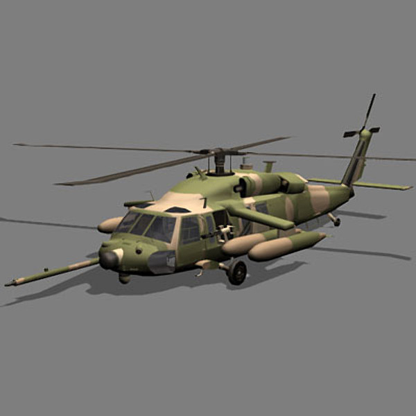 army blackhawks helicopter 3d model - UH60A_BLACKHAWK_ES.ZIP by Electric Shed