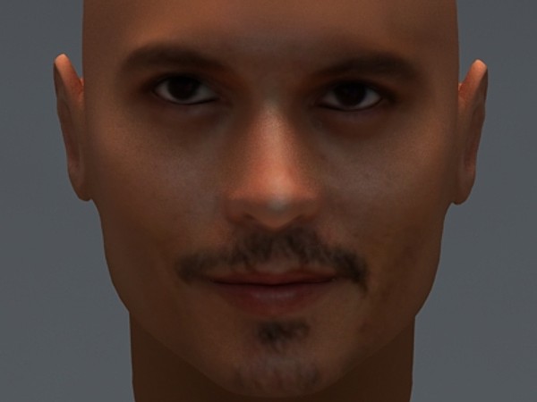 johnny depp 3d max - Johnny Depp... by fabelar
