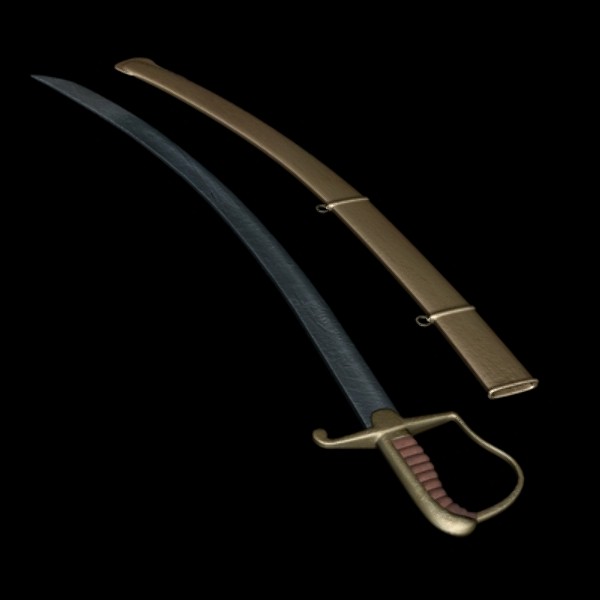 maya british light cavalry sword - Light Cavalry Sword by mostlysquare