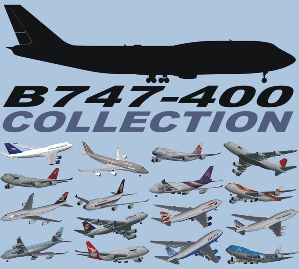 b 747-400 3d 3ds - B 747-400 Collection by PedroFaut