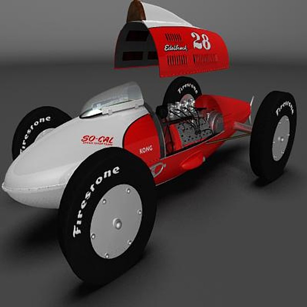 so-cal lakester 3d model - So-Cal Lakester by My3DGuy