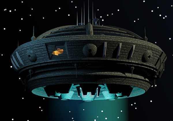 habitat space 3d obj - Habitat in Space by GraphicGuru