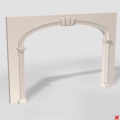 3d model arch architecture - Arch003.ZIP... by Fworx