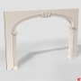3d model arch architecture