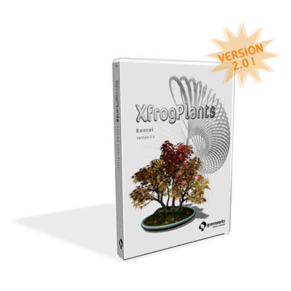 3d model bonsai trees dvd plants - XfrogPlants Bonsai DVD by xfrog