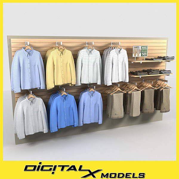 maya dress pants shirts wall - dress pants and shirts wall by DigitalX