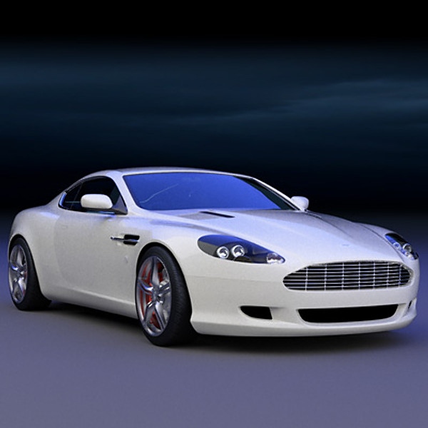 3d model aston martin db9 - Aston Martin DB9 by ArqArt3D