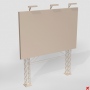 3d billboard advertising poster model