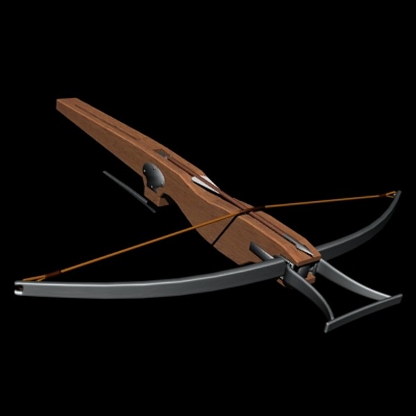 crossbow 3d model - Crossbow by mostlysquare