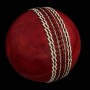 leather cricket ball 3d model
